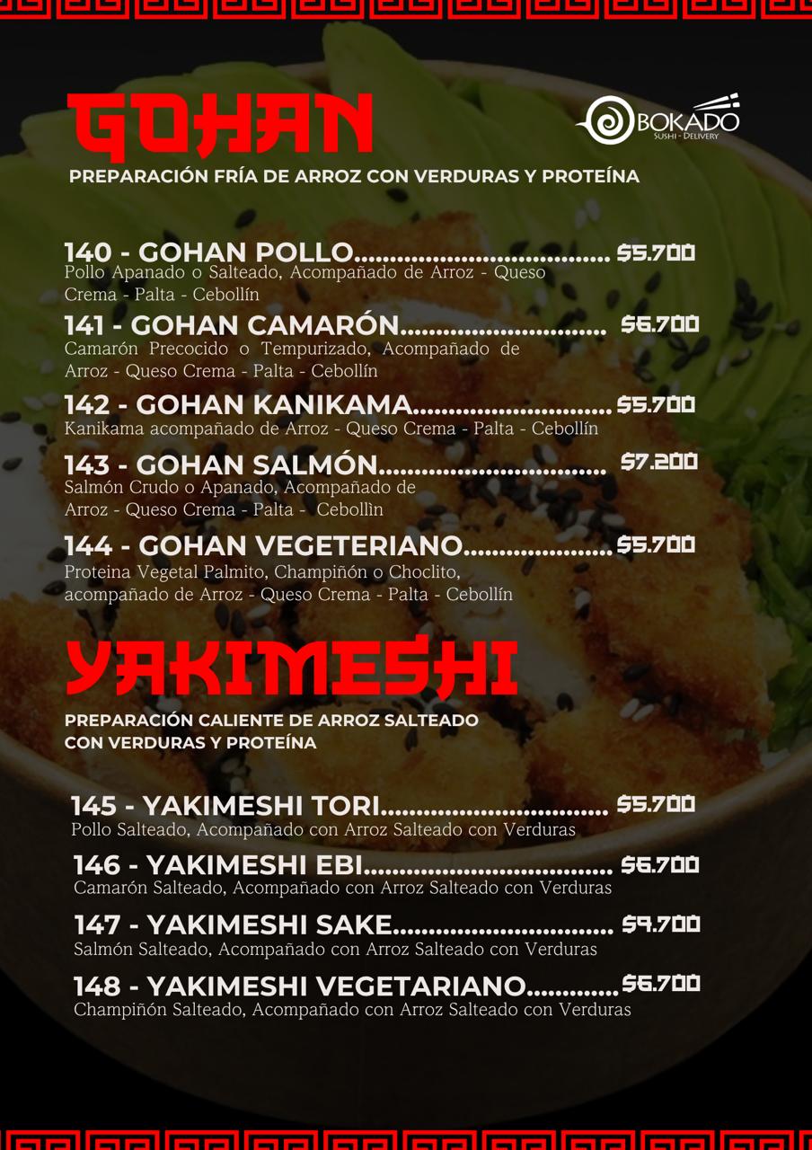 Gohan y yakimeshi